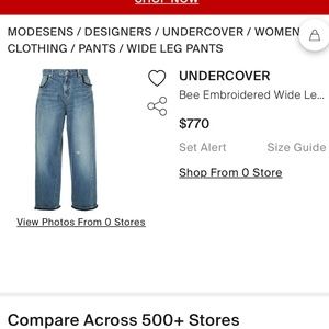 Jun Takhashi Undercover Jeans